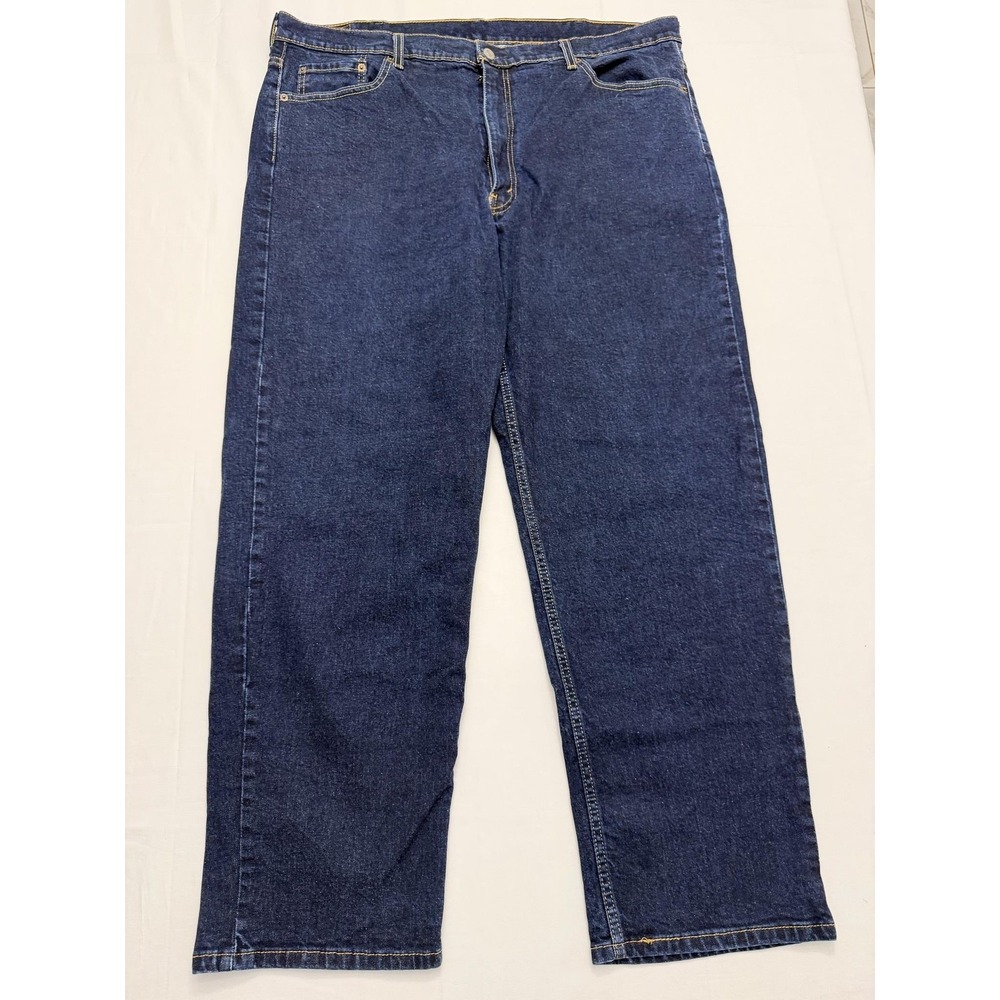 Levi's 550 Jeans Mens 44x32 Blue Medium Wash Relaxed Tapered Denim Big & Tall